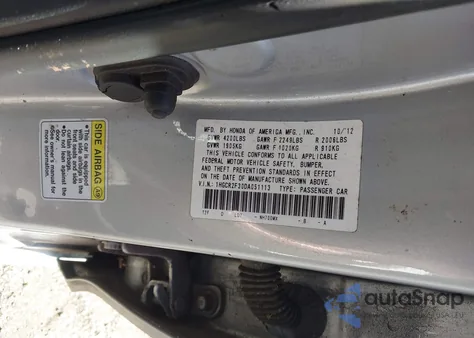 2013 Honda Accord Lx from USA, damaged, VIN 1HGCR2F30DA051113